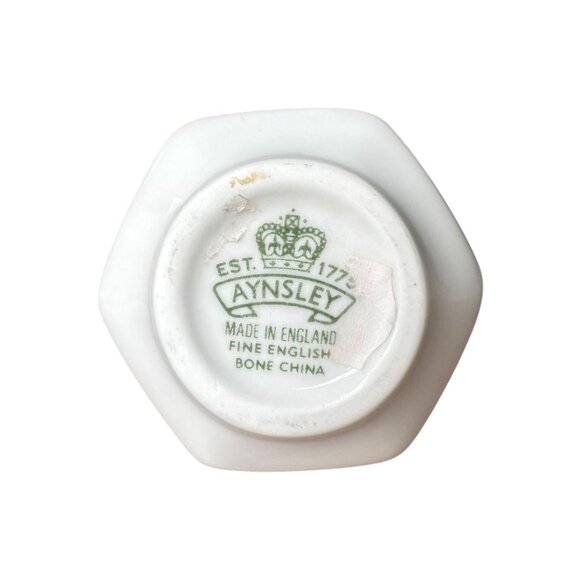 Aynsley Cottage Garden China Pin Dish & 2 Mini Bud Vases Discontinued‎ Pattern - Picture 12 of 14